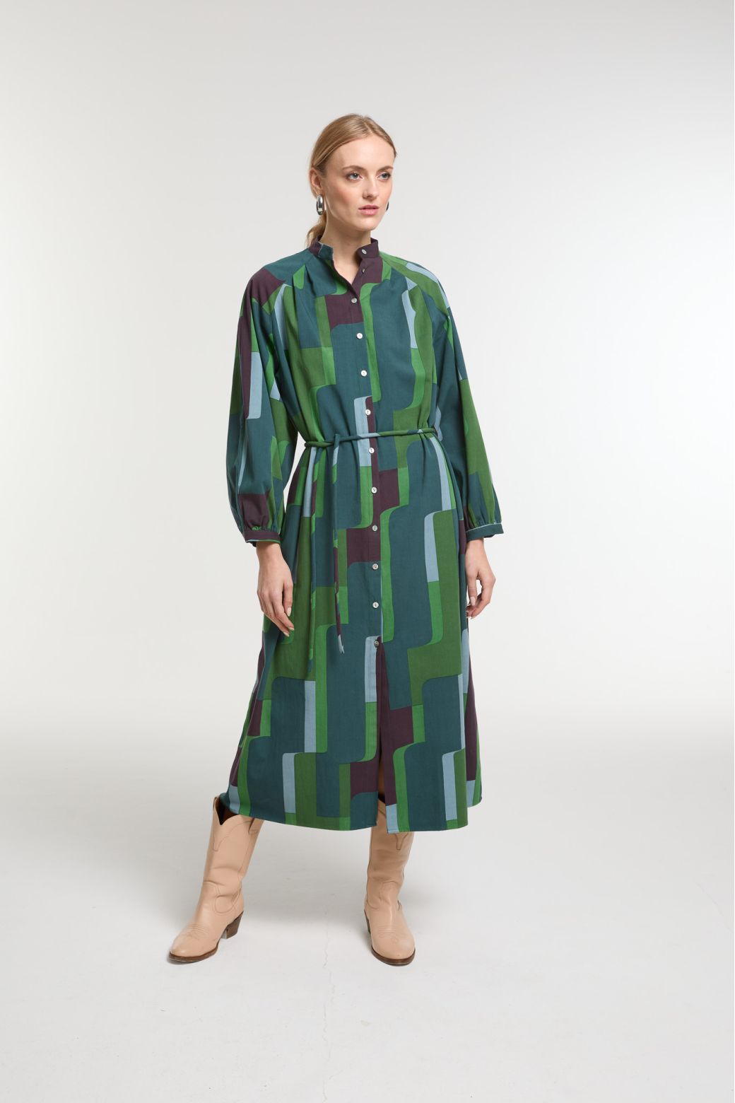 Green Eulalie PetraDress