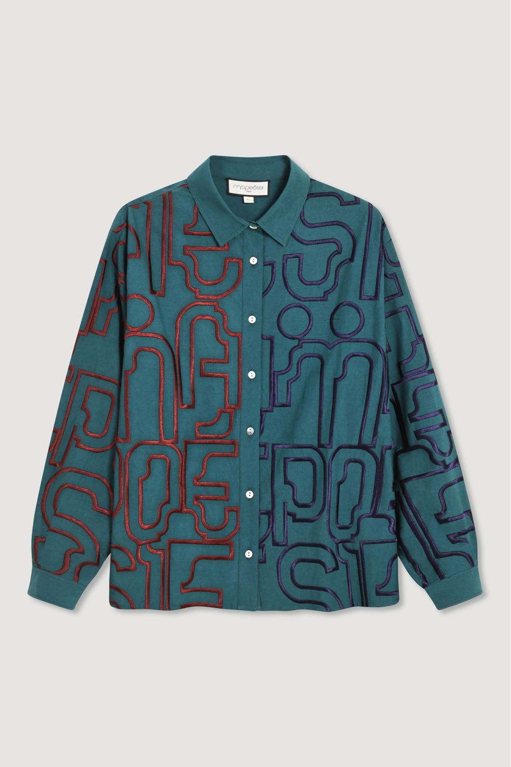 Night Blue Rosalie Lyrique Shirt