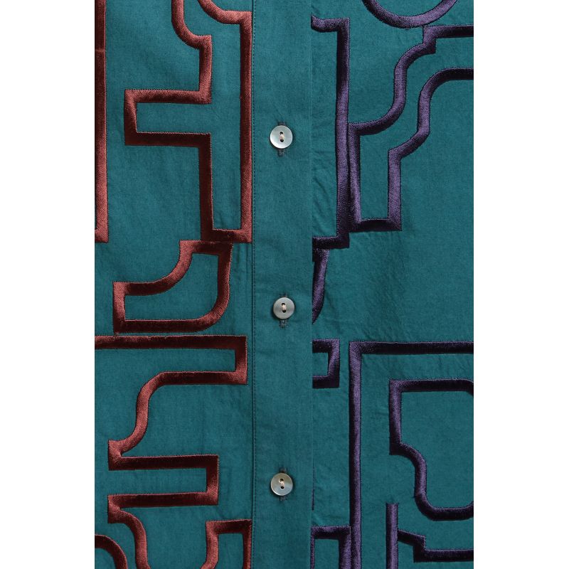 Night Blue Rosalie Lyrique Shirt