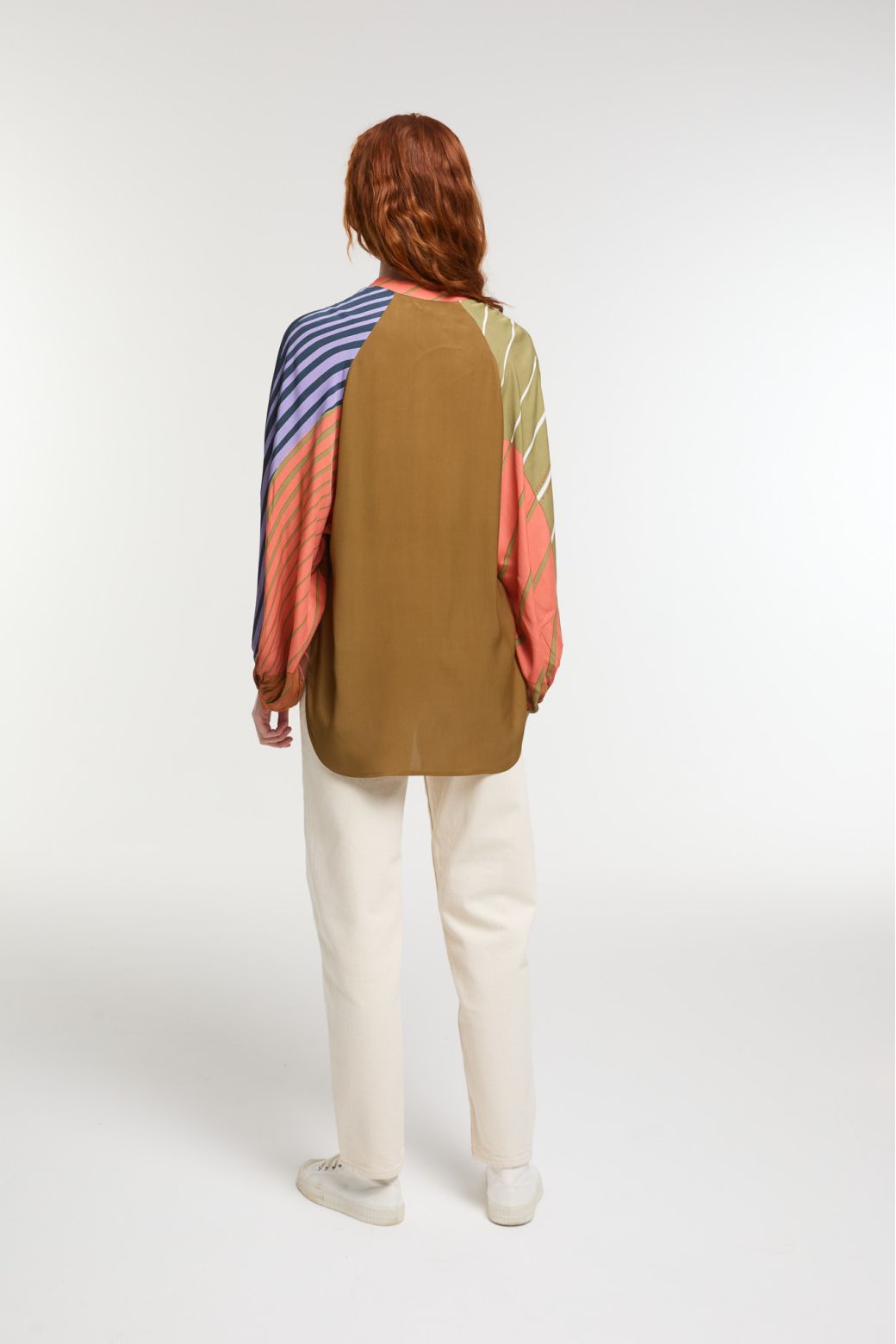 Orange Khaki Lola Astre Shirt