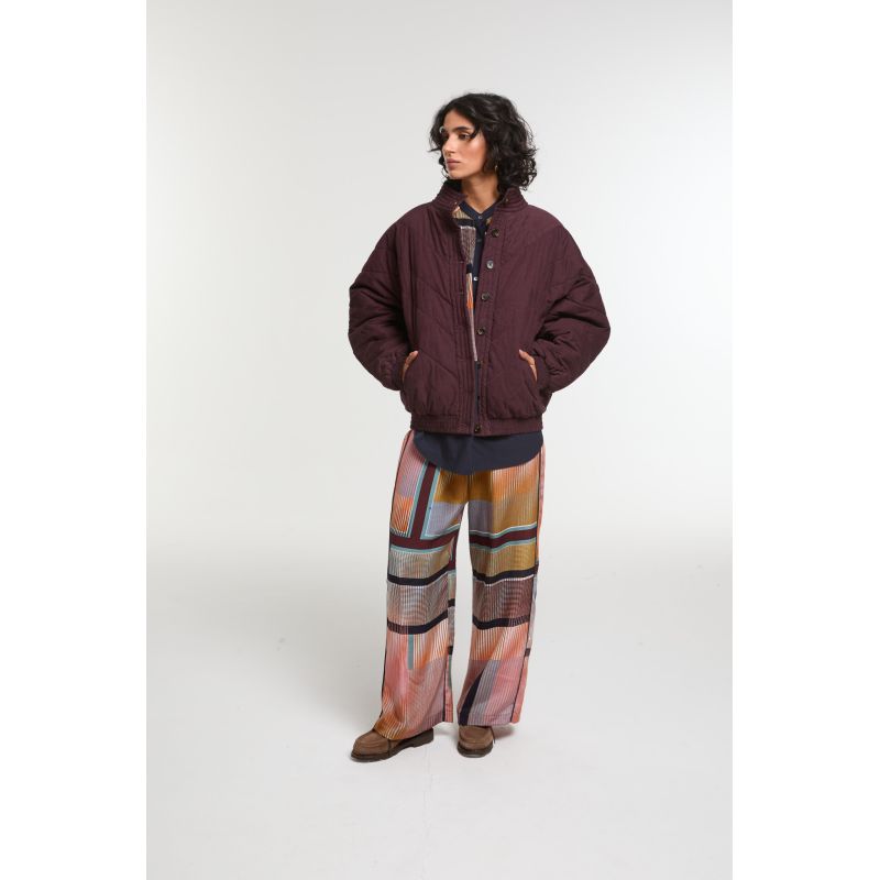 Burgundy Millie Mae Jacket