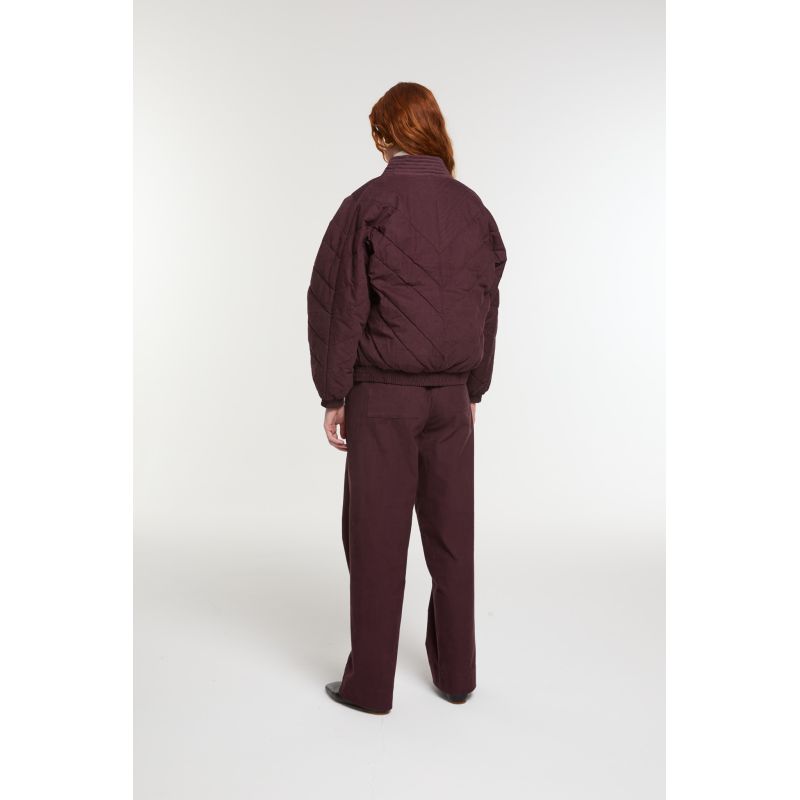 Burgundy Millie Mae Jacket