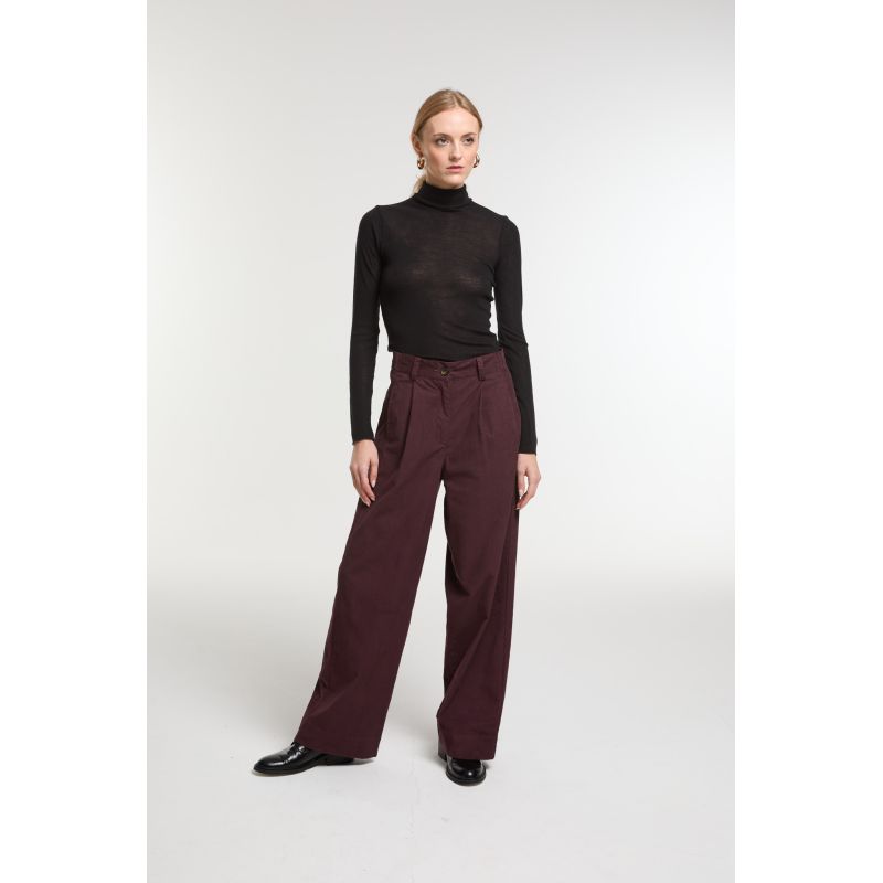 Burgundy VictorMae Pants