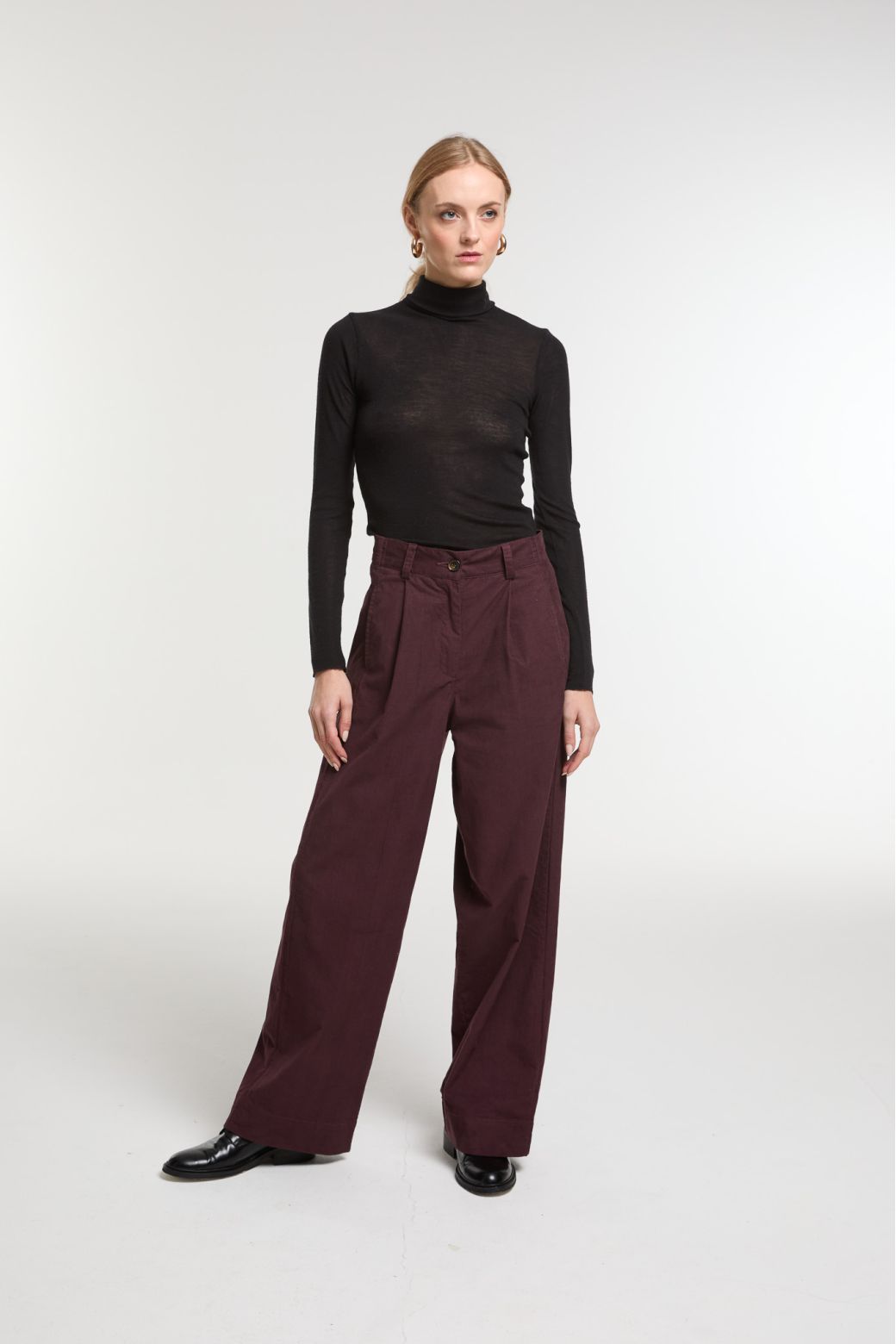 Burgundy VictorMae Pants