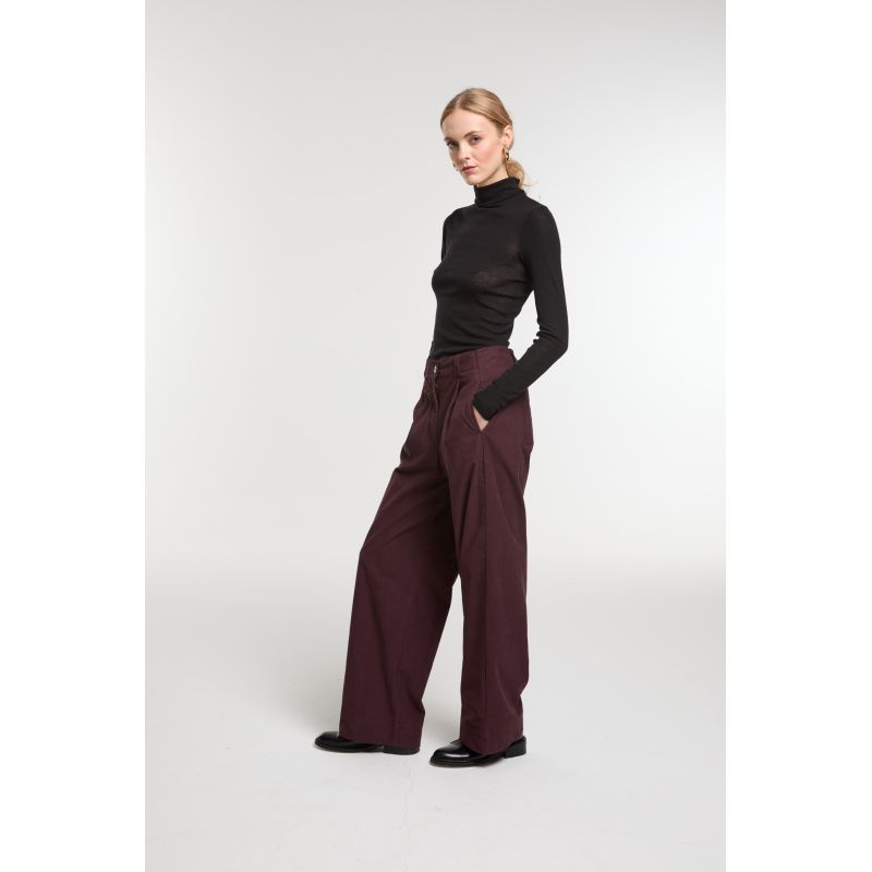 Burgundy VictorMae Pants