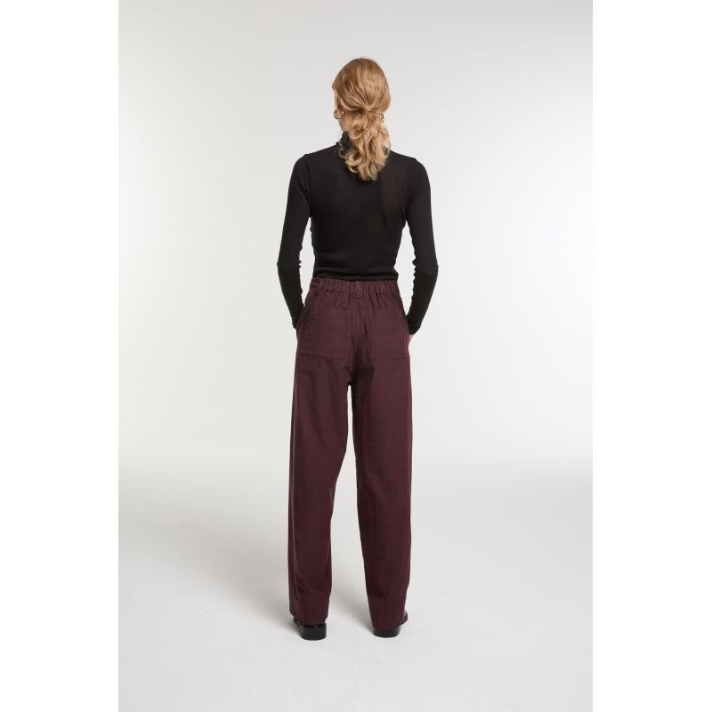 Burgundy VictorMae Pants