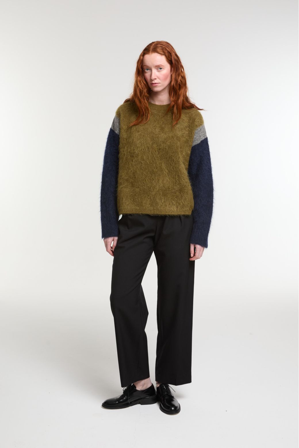 Navy Olga Fjord Sweater