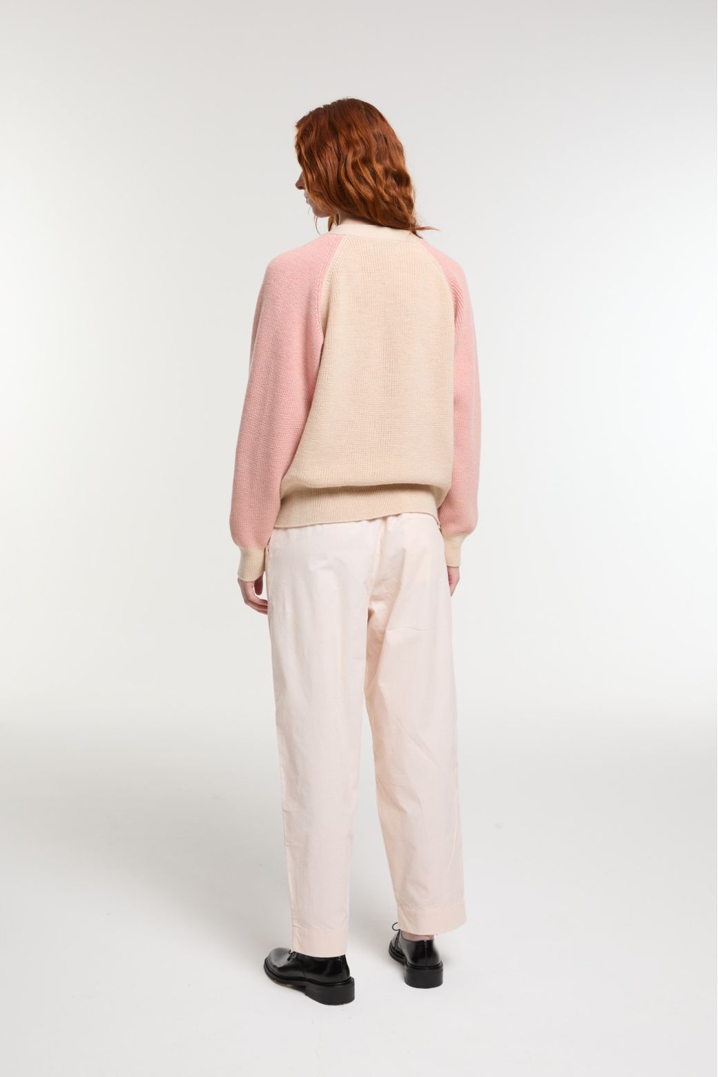 Orange Claude Enigme Cardigan