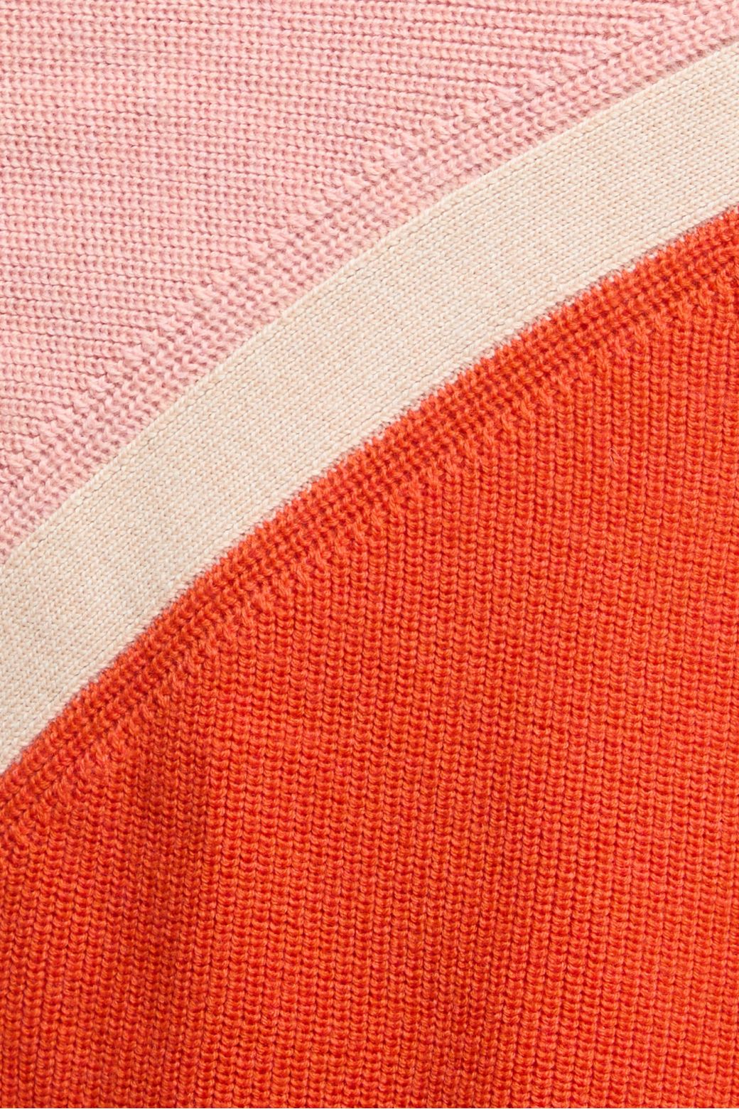 Orange Claude Enigme Cardigan