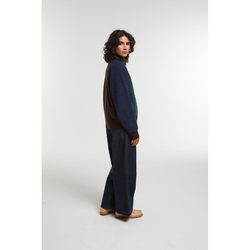 Night Blue Claude Enigme Cardigan