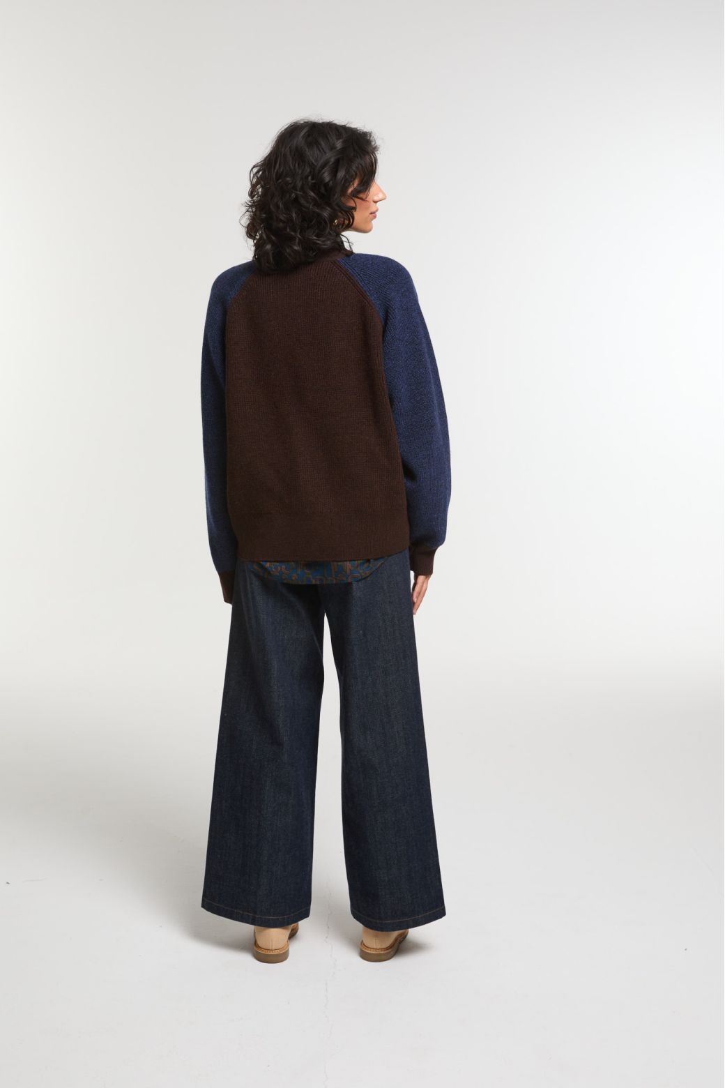 Night Blue Claude Enigme Cardigan