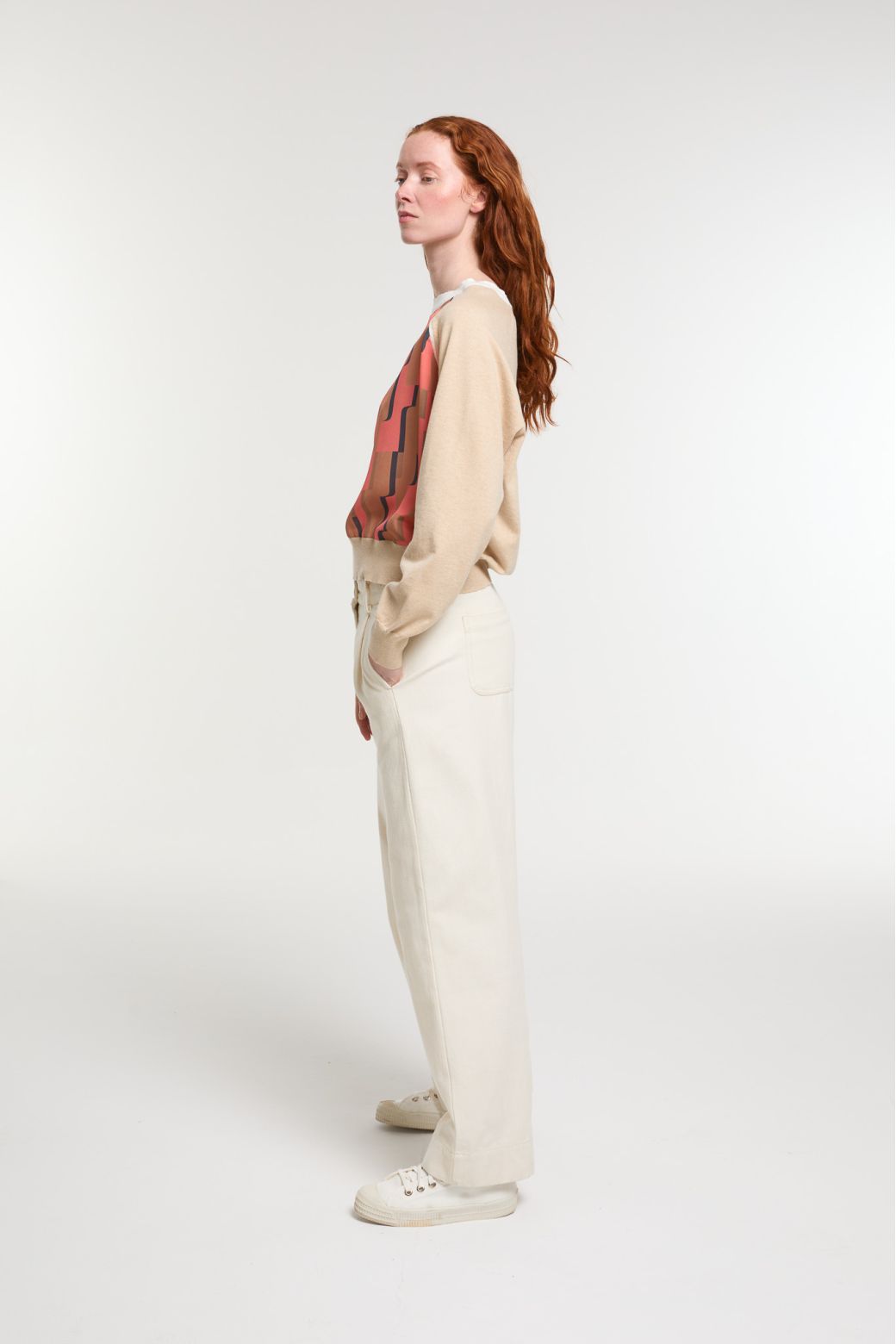 Tan Olympe Mystere Sweater