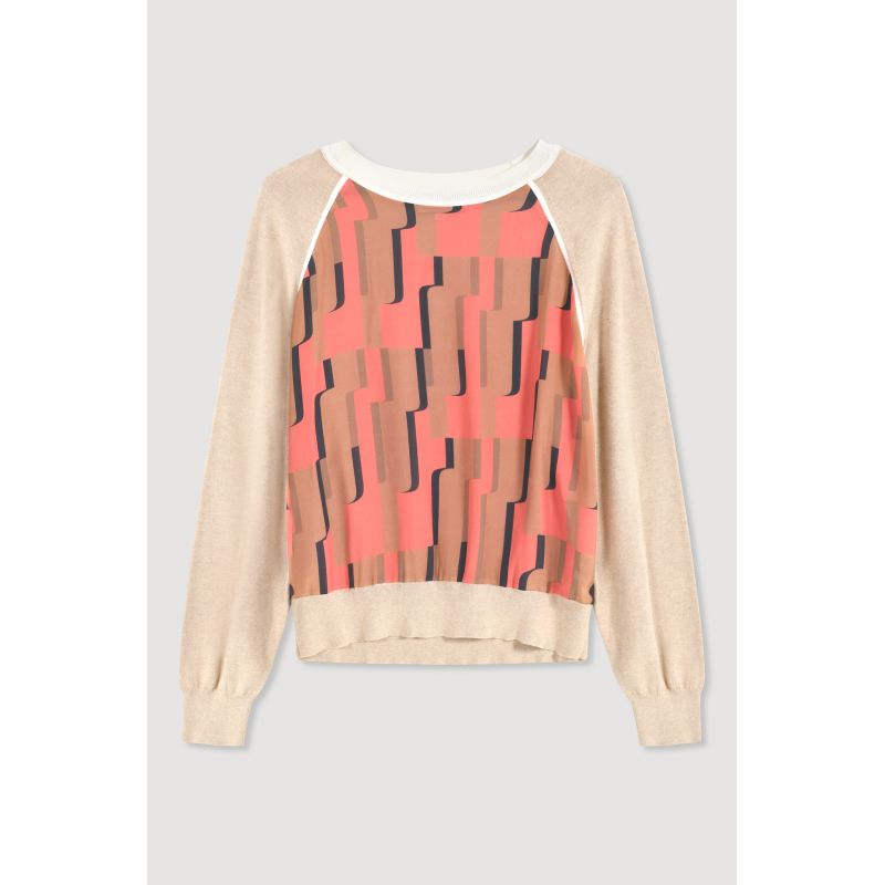 Tan Olympe Mystere Sweater