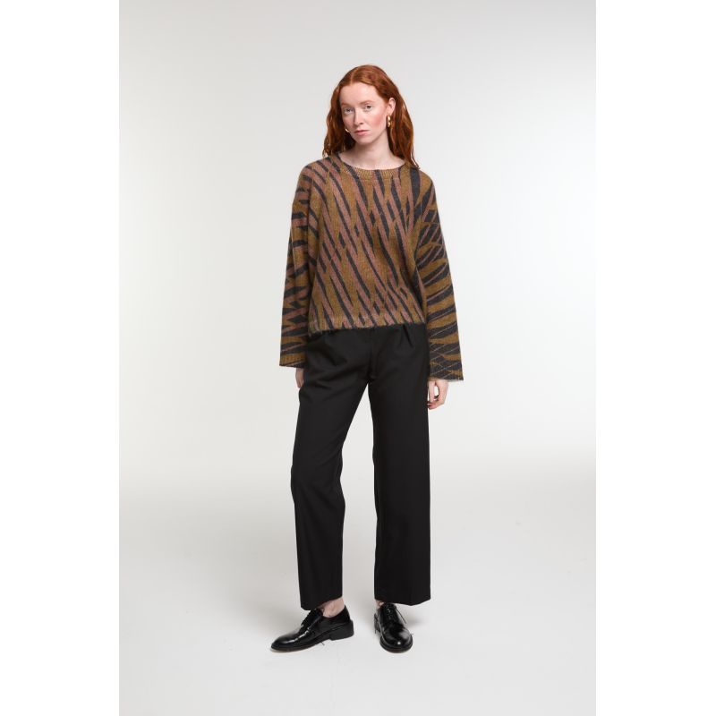 Khaki Emile Moon Sweater