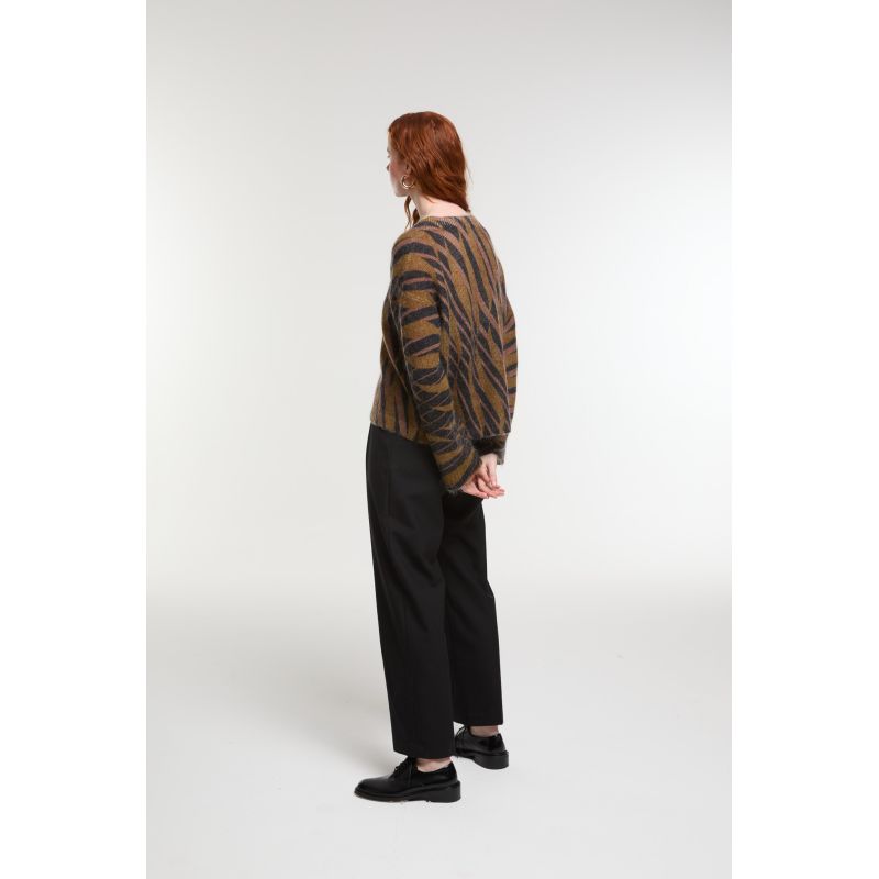 Khaki Emile Moon Sweater