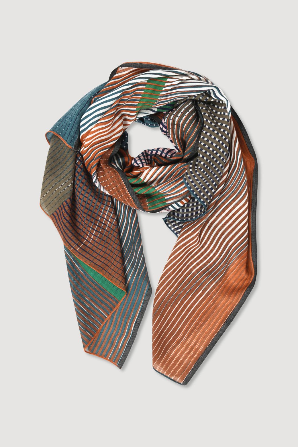 BrownVibrant Scarf