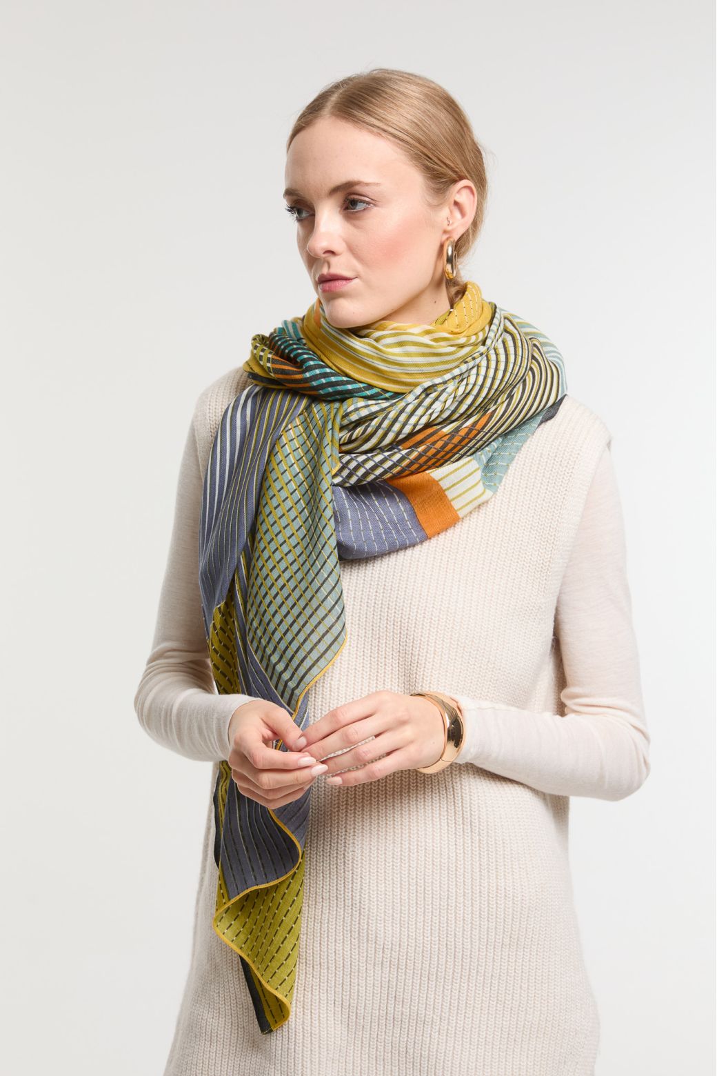 OcherVibrant Scarf
