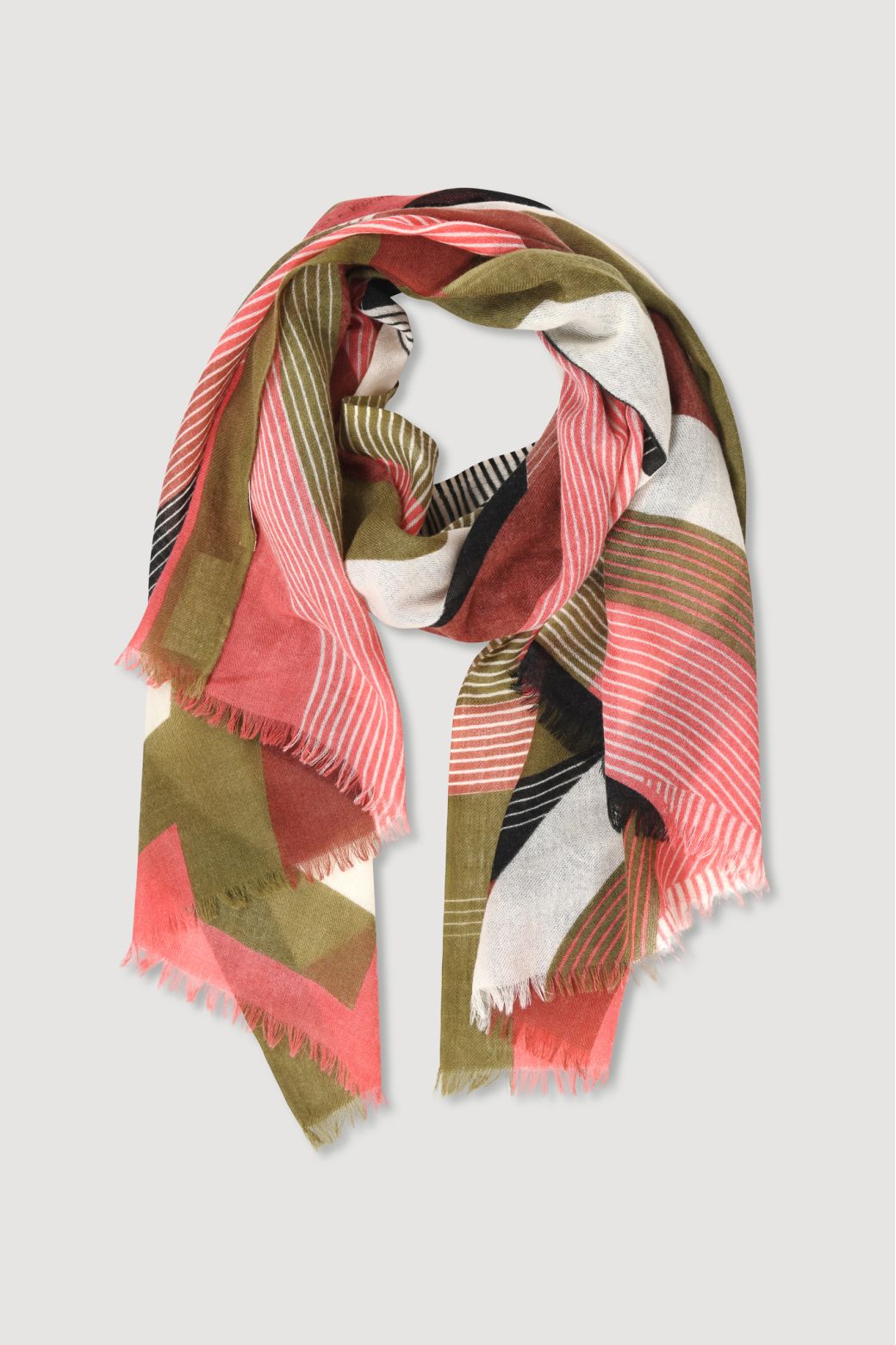Pink BrownAlchimie Scarf