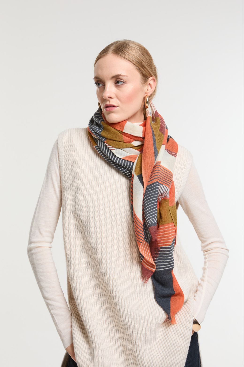 Orange RouxAlchimie Scarf