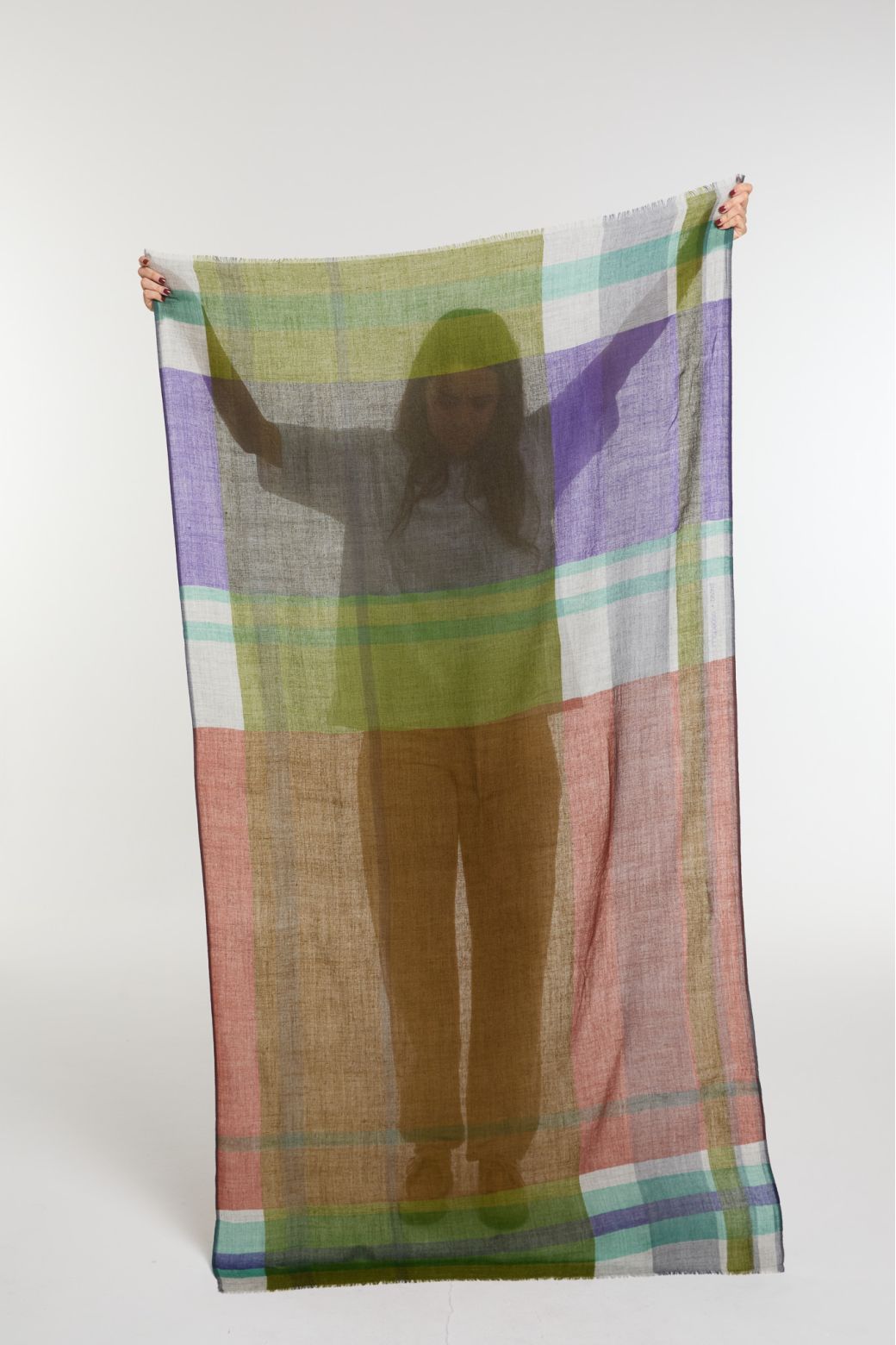 Brown GreenDivine Scarf