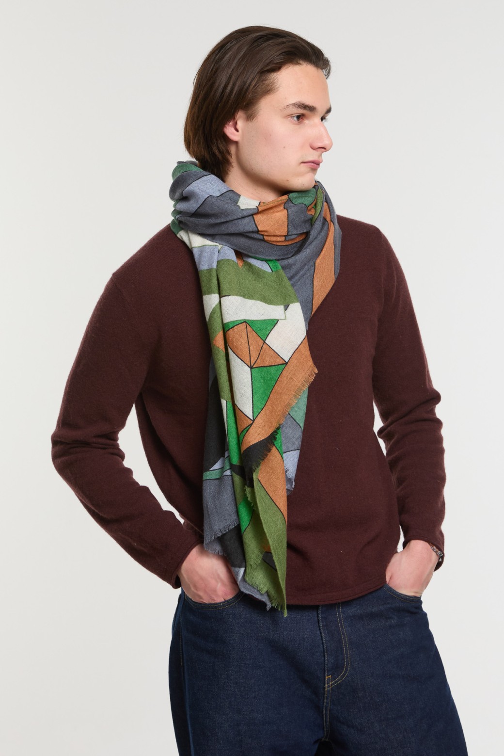 Night Blue  Infini Scarf