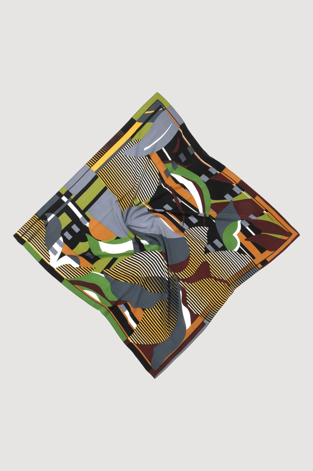 Dark Green  Bois Sacre Scarf