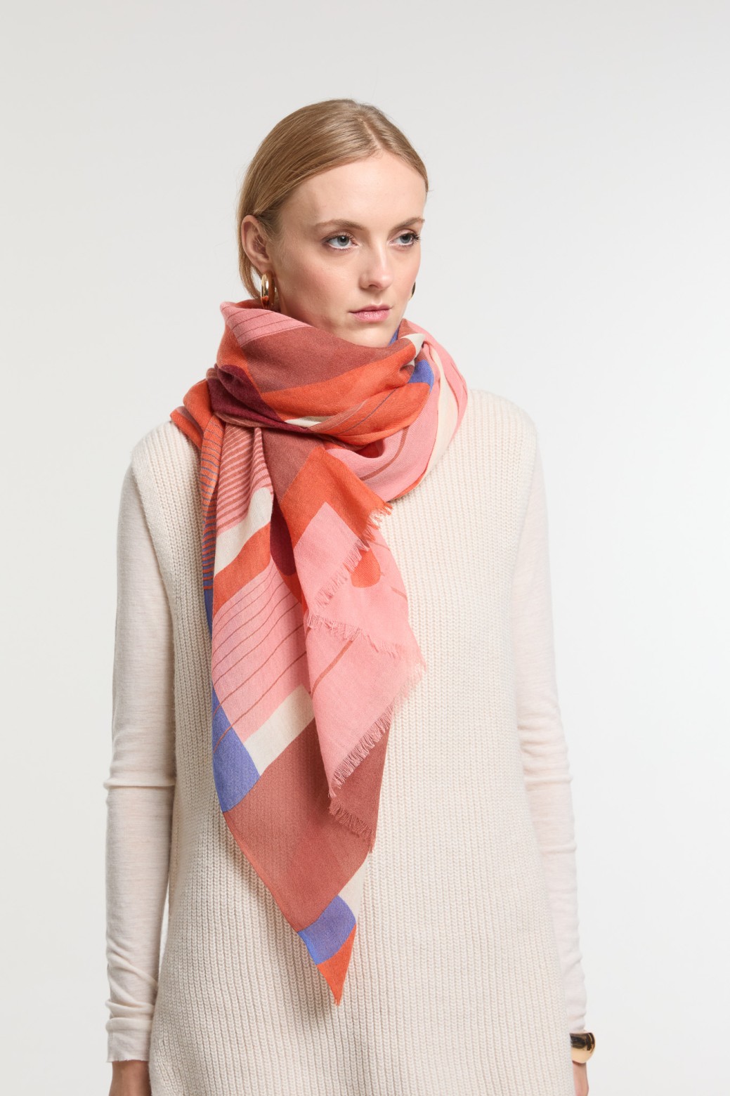 Pink  Petra Scarf