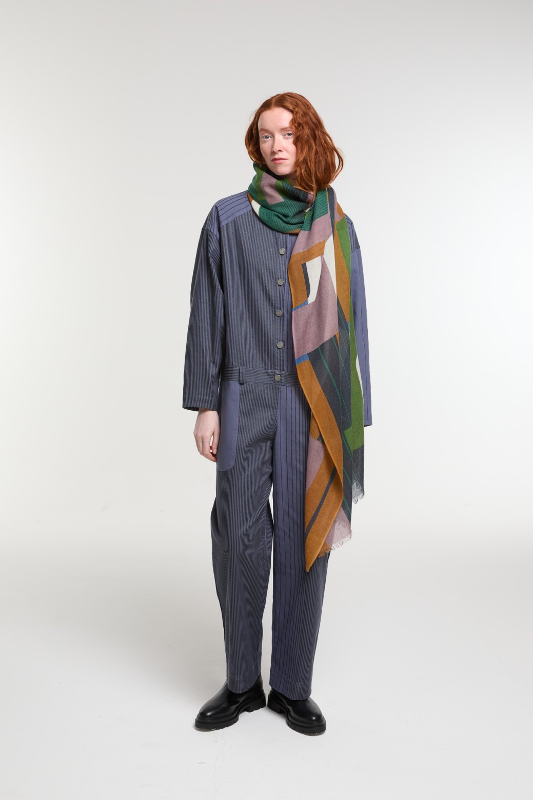 Green  Petra Scarf
