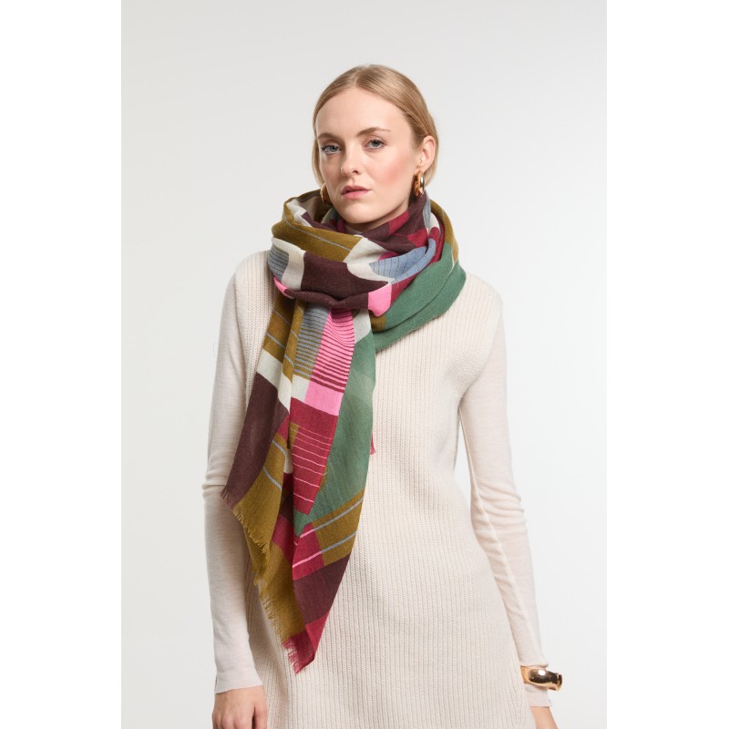 Foulard  Petra Kaki