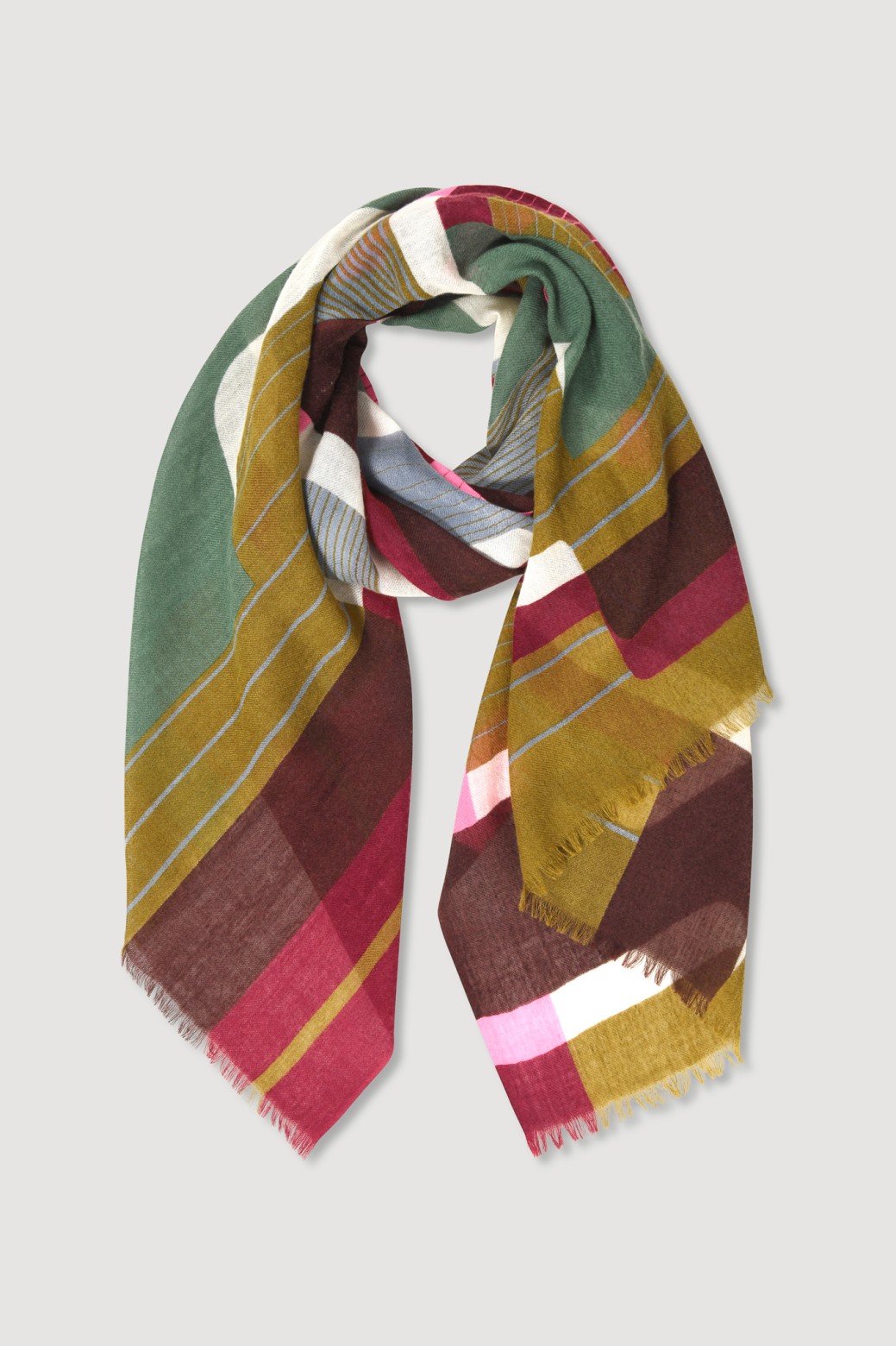 Khaki  Petra Scarf