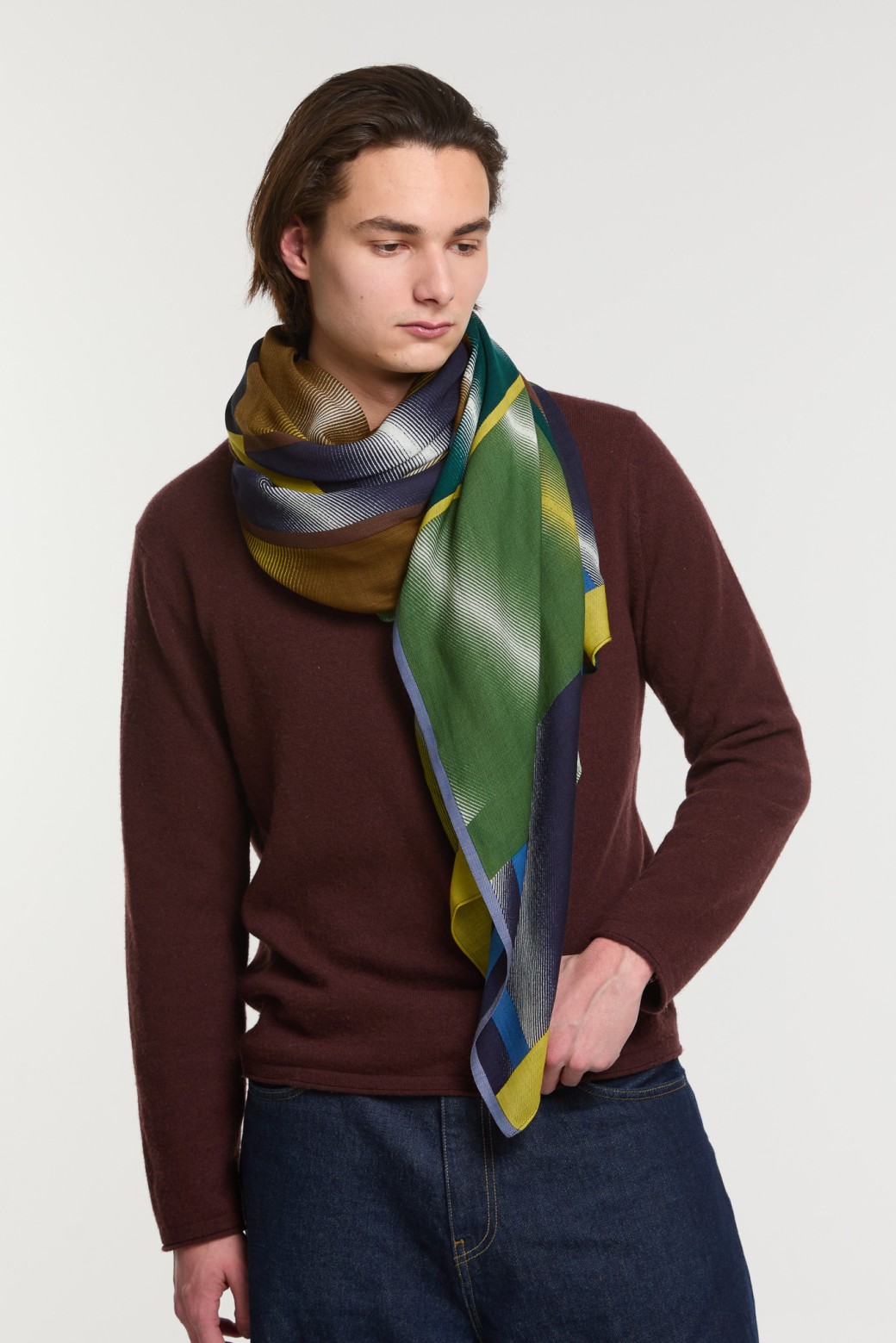 Lime  Mystique Scarf
