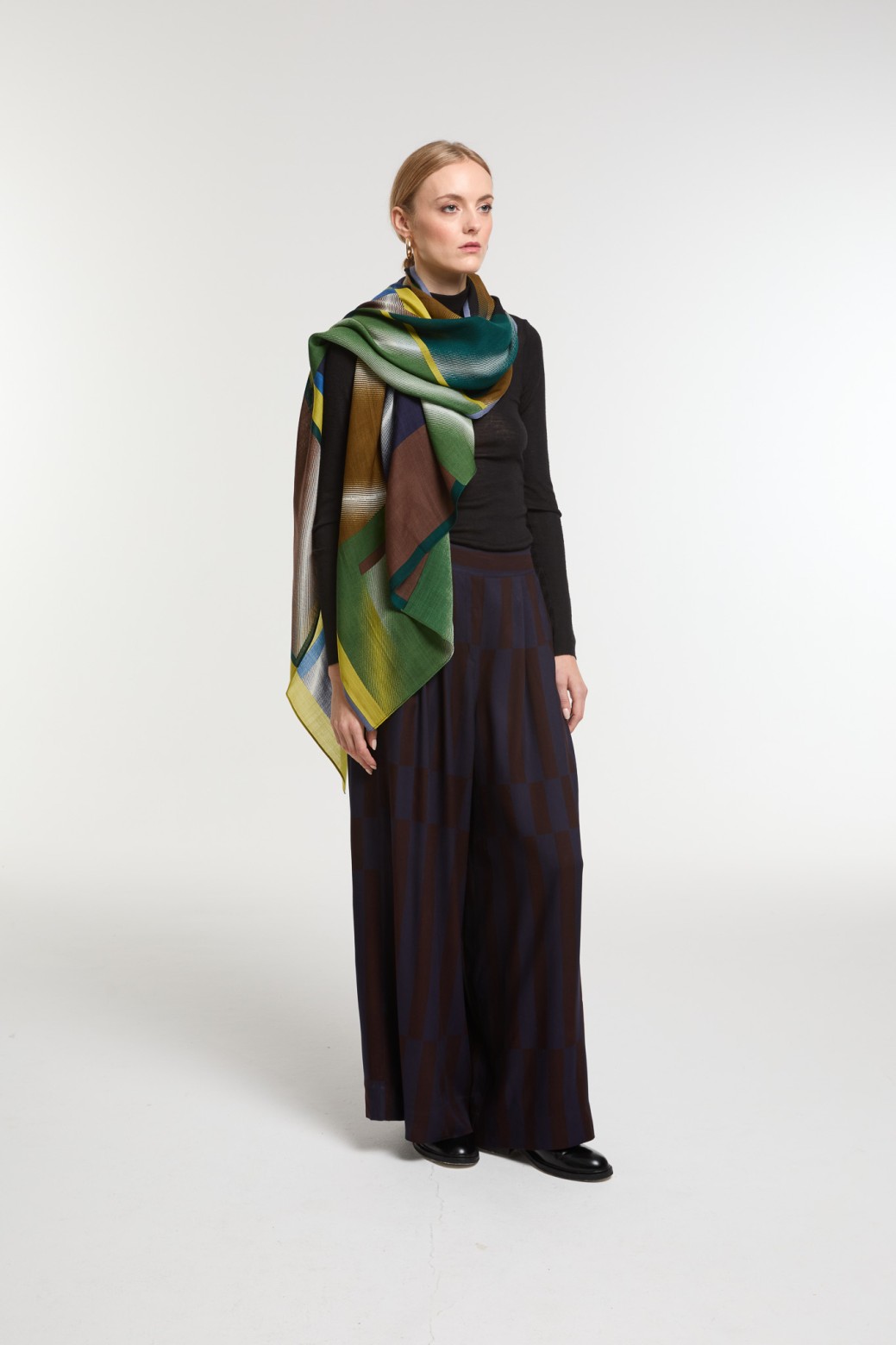 Lime  Mystique Scarf