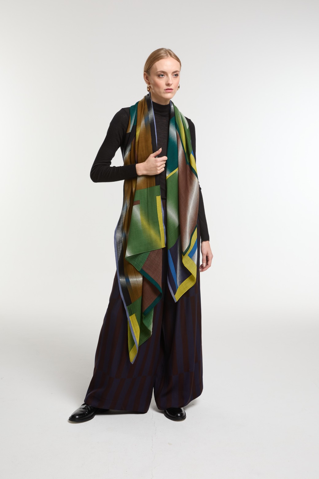 Lime  Mystique Scarf