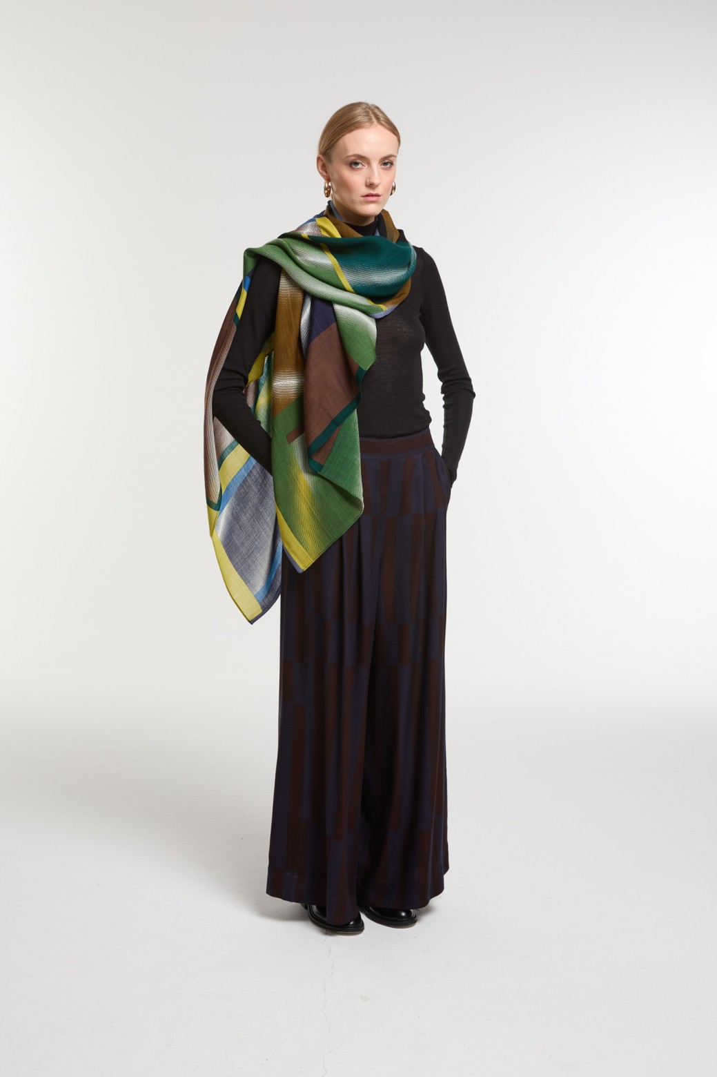 Lime  Mystique Scarf