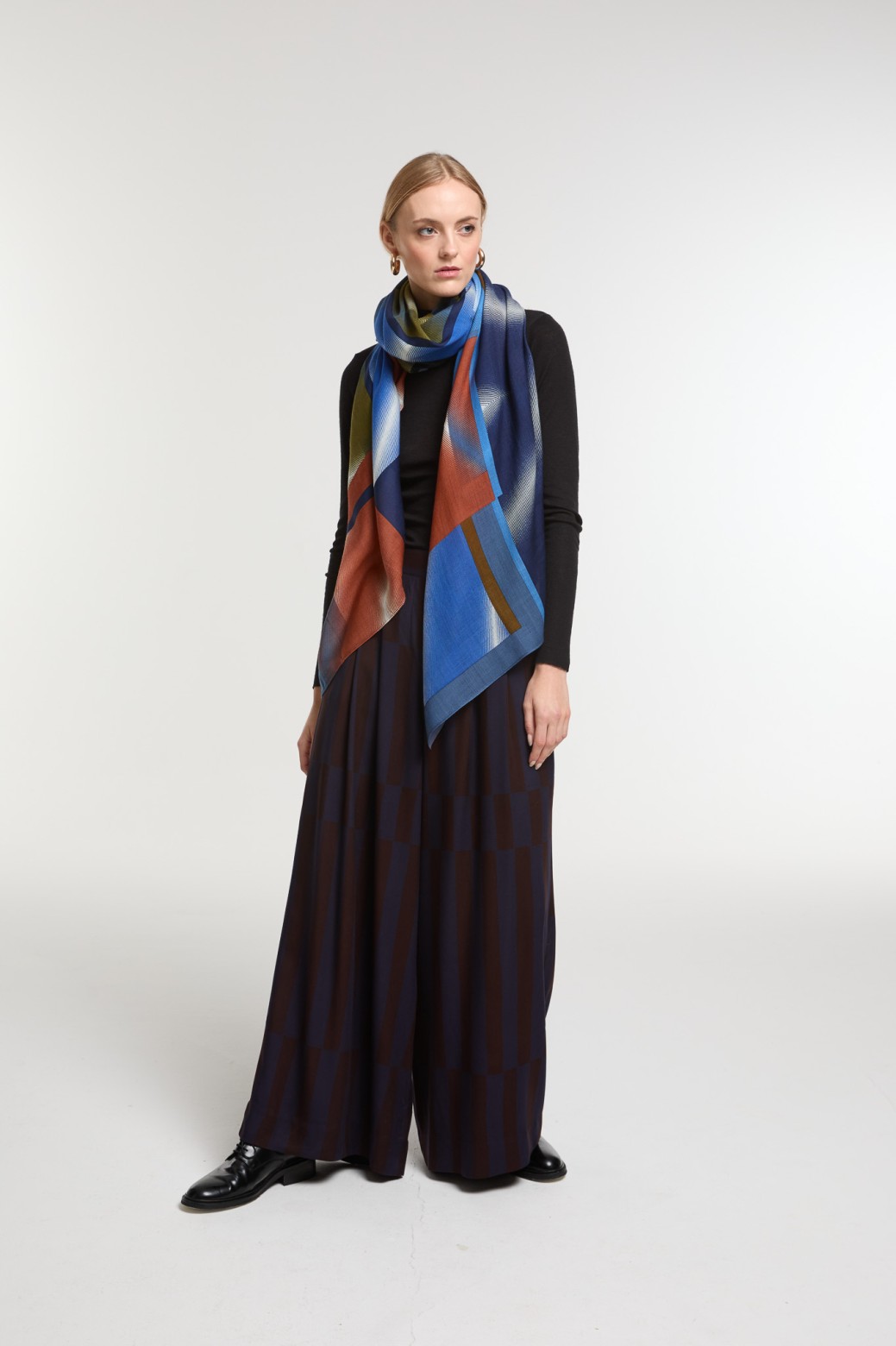 Blue Green  Mystique Scarf