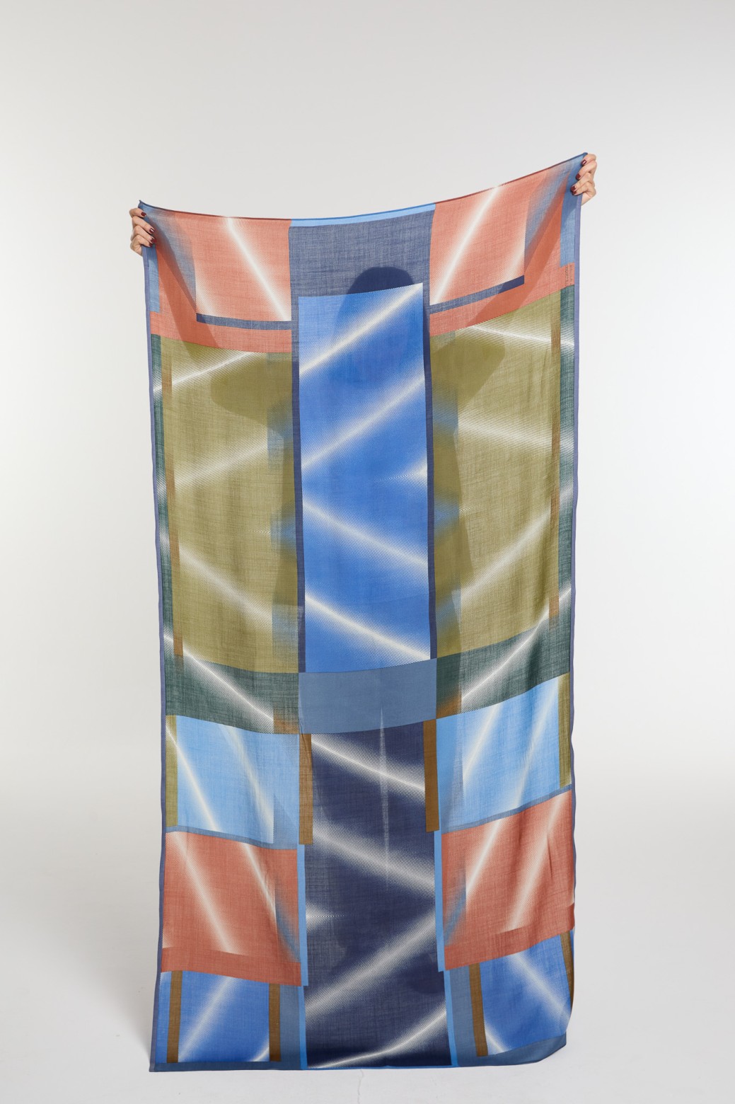 Blue Green  Mystique Scarf