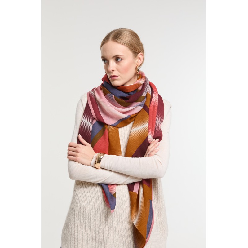 Foulard  Mystique Bordeaux