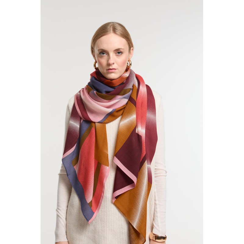Foulard  Mystique Bordeaux