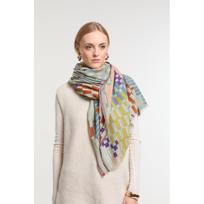 Foulard  Saccade Pastel