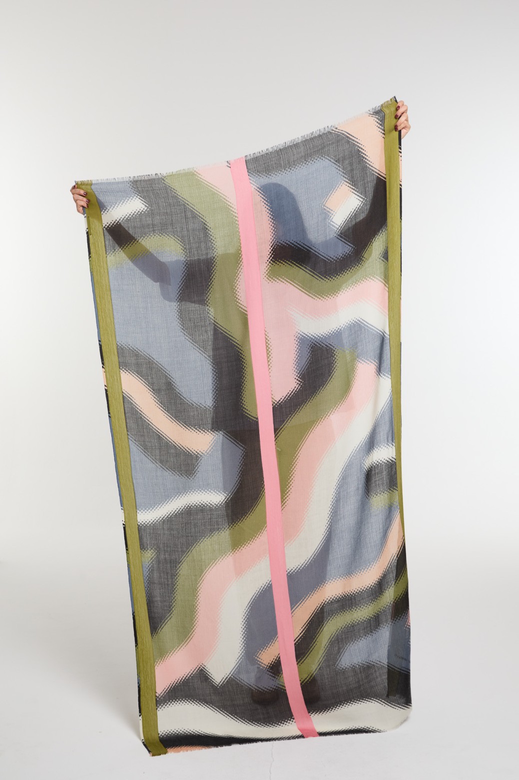 Pink  Mouvance Scarf