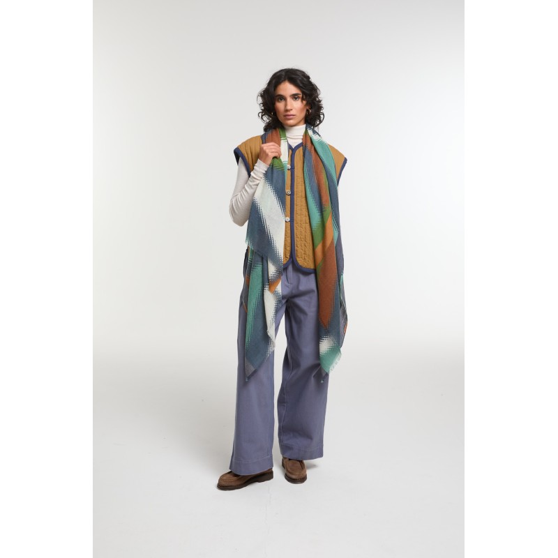 Foulard  Mouvance Vert