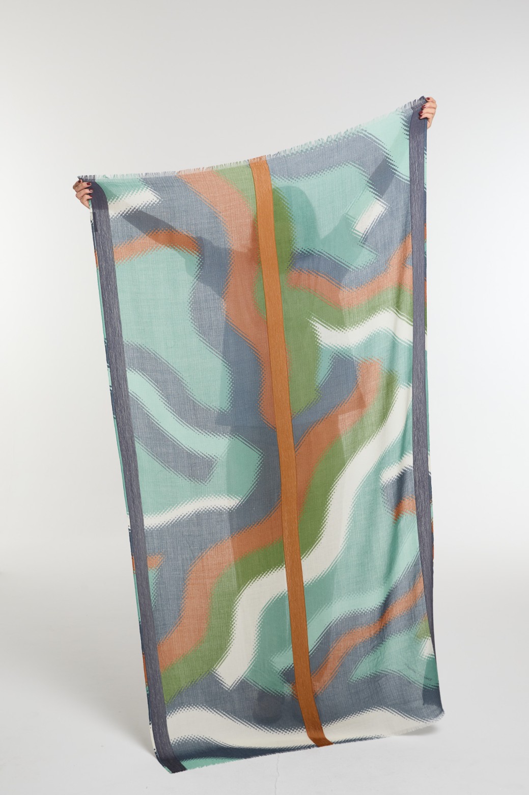 Green  Mouvance Scarf