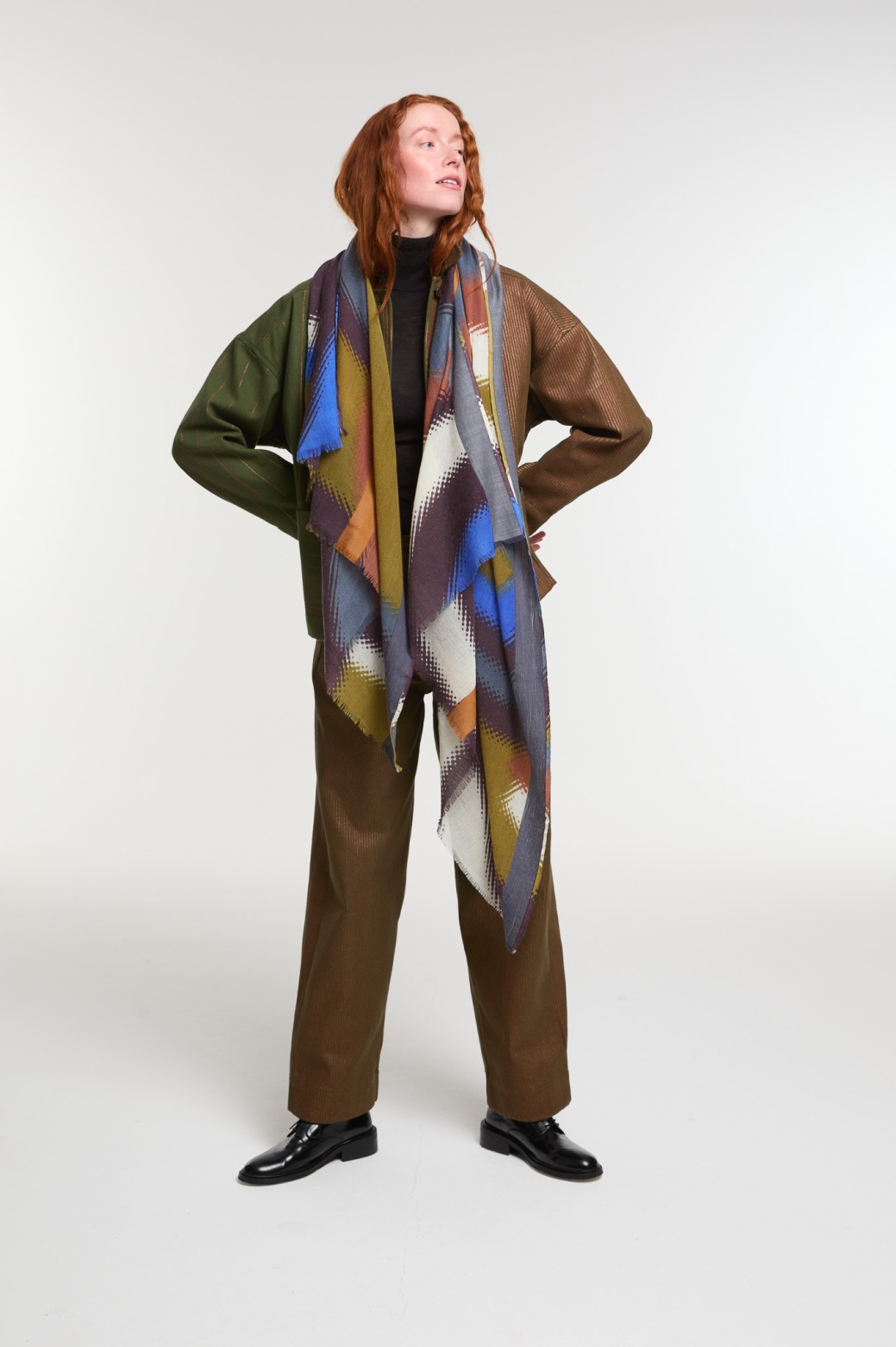 Khaki  Mouvance Scarf
