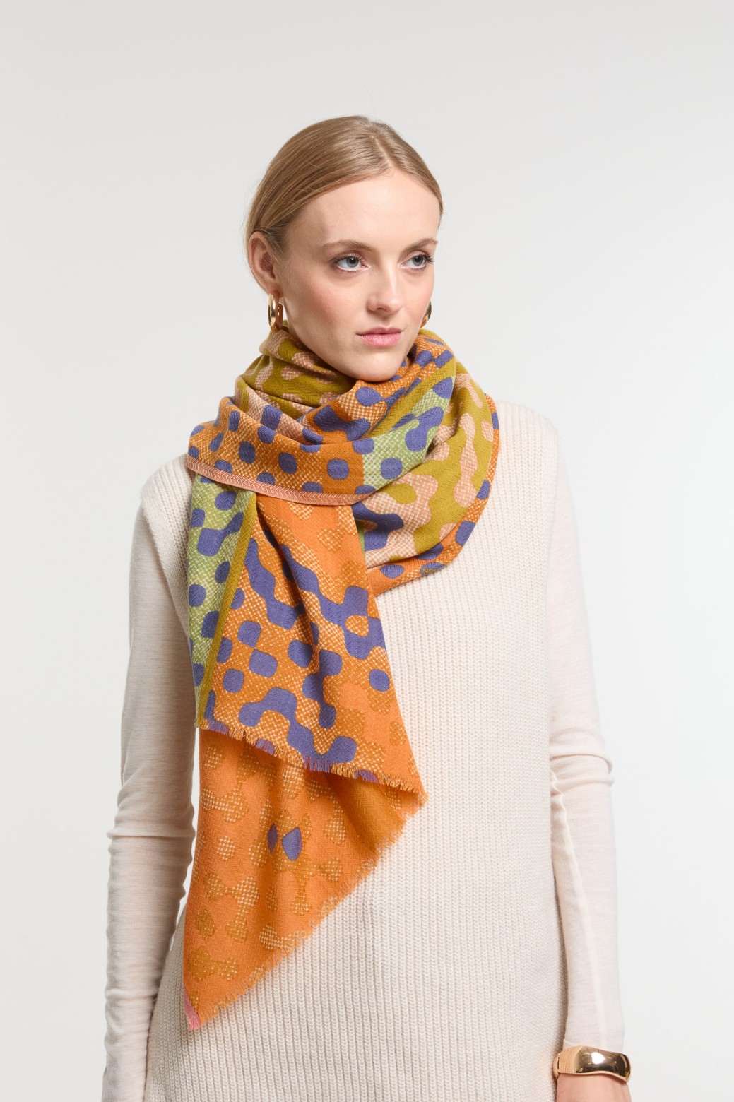Copper  Variation Scarf