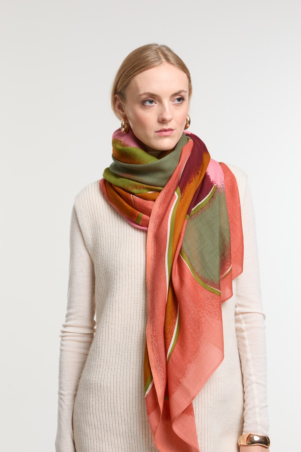 Blush  Aurae Scarf