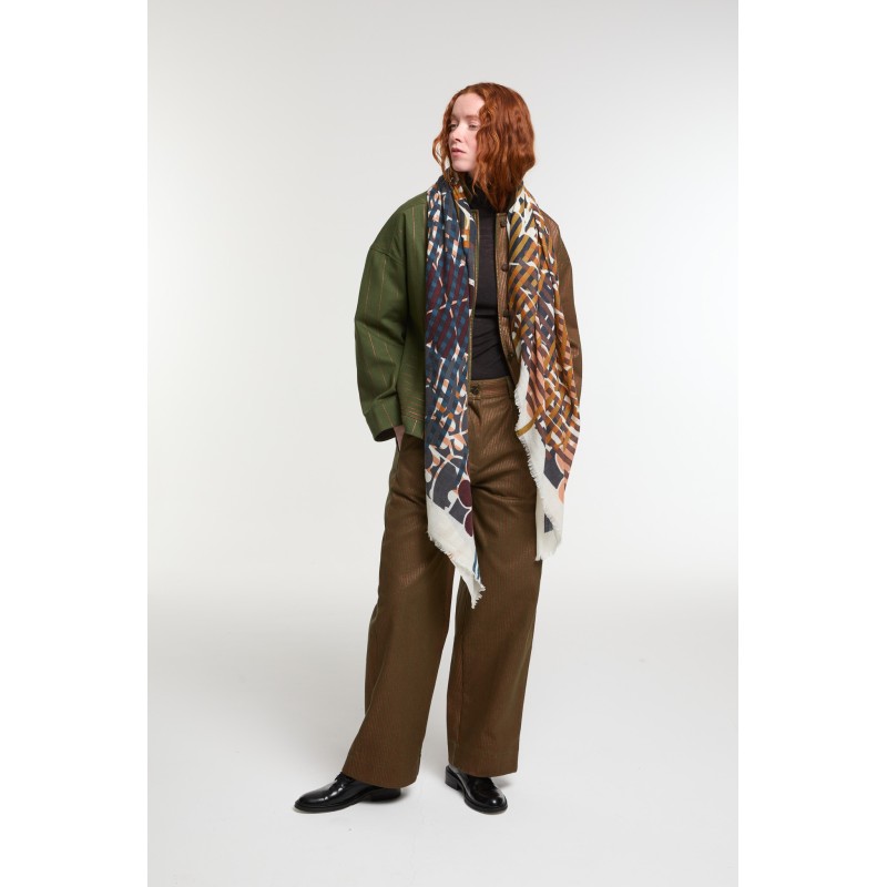 Foulard  Fragrance Brun