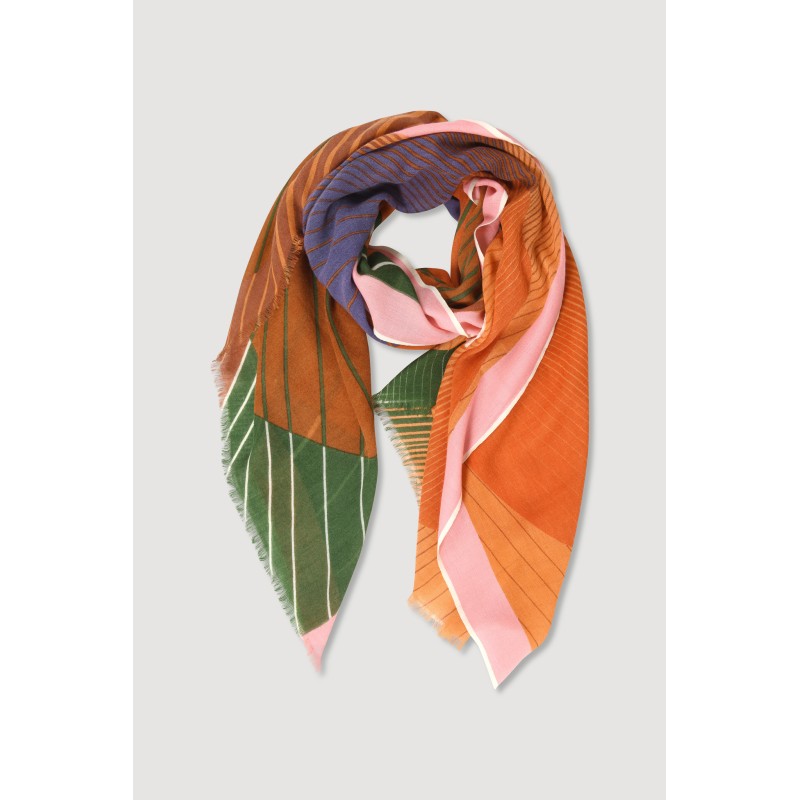 Foulard  Astre Orange