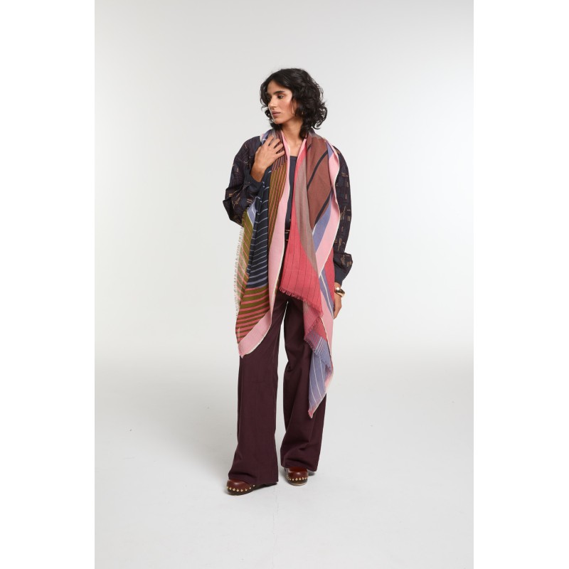 Foulard  Astre Parme