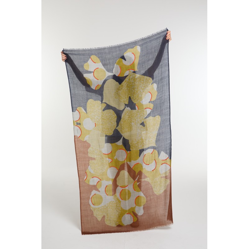 Foulard  Eternel Marine Roux