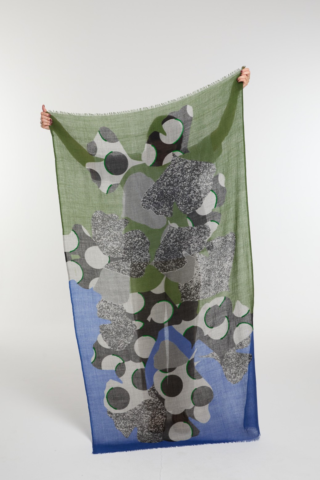 Blue Green  Eternel Scarf